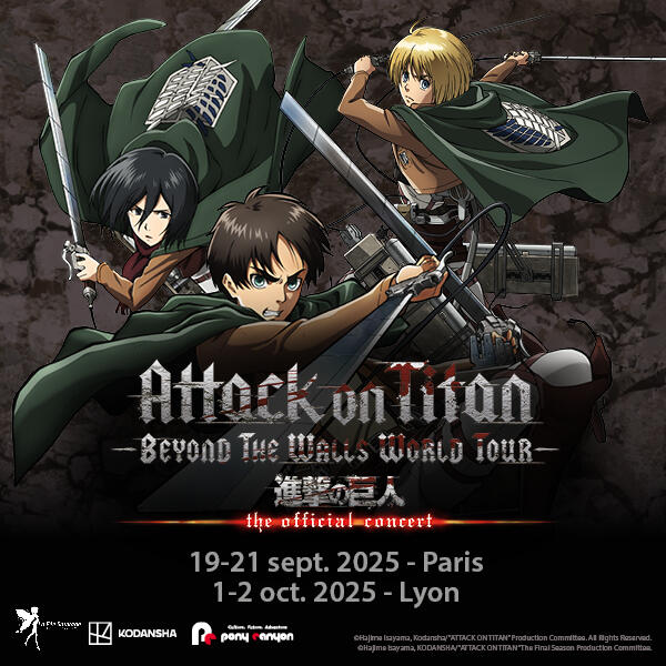 L'Attaque des Titans - Beyond the Wall World Tour - Attack On Titan Beyond The Wall World Tour
