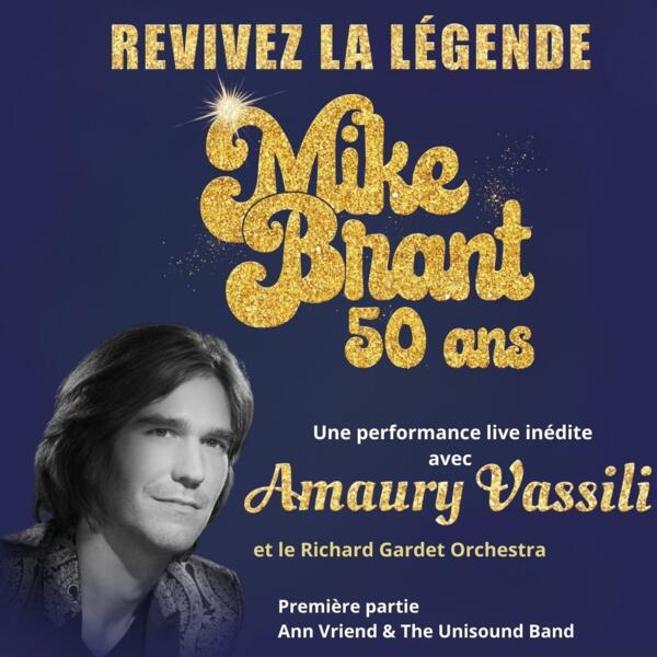 Mike Brant 50 Ans - Chanté par Amaury Vassili